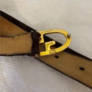 Gucci | Accessories | Gucci Vintage 975 Chocolate Leather  display picture 3